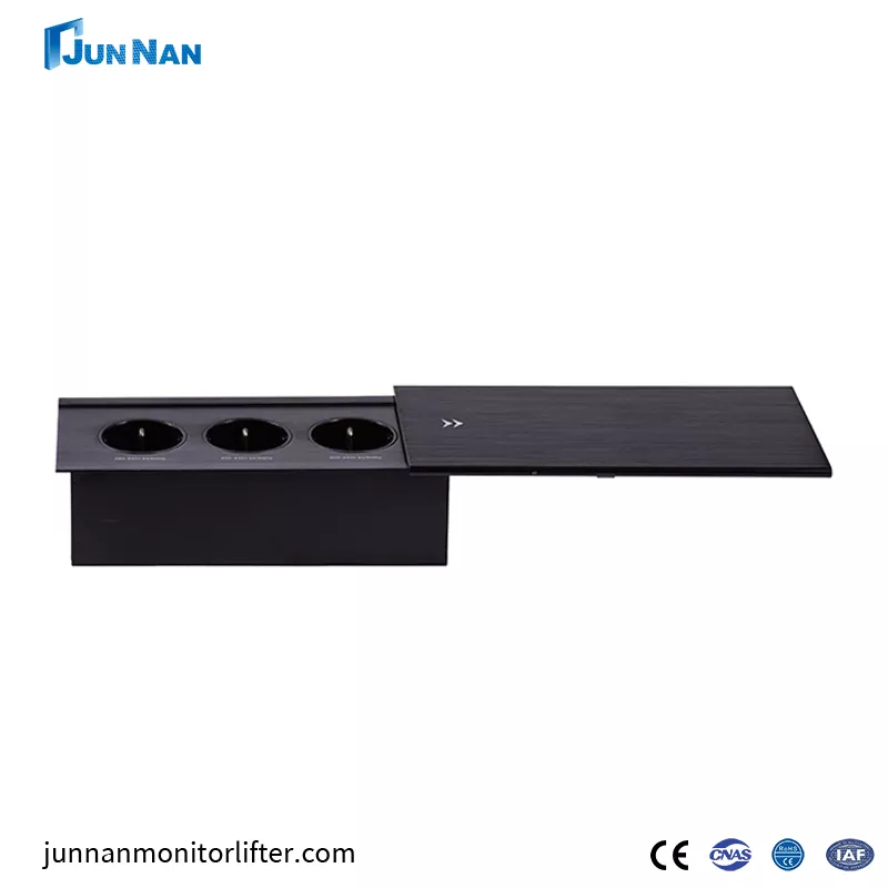 USB ve Kablosuz Şarj WiFi Enerji Çıkışı ile Pop-Up Socket Akıllı Fiş